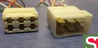 Разъем автомобильный. Колодки М6+П6 с проводами