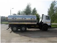 Молоковоз Г6-ОПА-6303 на шасси МАЗ-6303А5 нержавеющая сталь