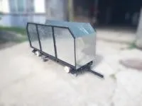 Тележка для сбора ботвы