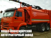 Мусоровоз МК-4547-08, портальный погрузчик, накрышная КМУ HIAB-3600 на шасси КАМАЗ 65115-3081-48