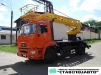 Автовышка псс 131.18Э на шасси Камаз 43253