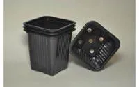 Горшок для рассады квадратный 7х7х8 см