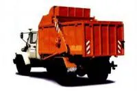 Мусоровоз КО-440-1 с задней загрузкой на базе газ 3309